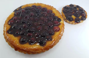 Blueberry and Almond Tart