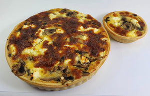 Mushroom Quiche