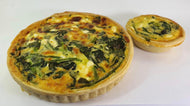 Spinach & Feta Quiche