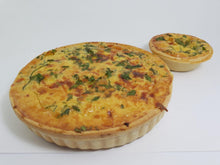 Load image into Gallery viewer, Pumpkin and Spinach Quiche
